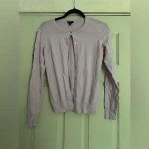 Ann Taylor Factory Purple Cardigan Sweater